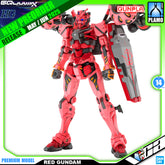 Bandai Namco Gunpla High Grade HG GQuuuuuuX Red Gundam Action Figure Model Toy Kit VCA Gundam Singapore